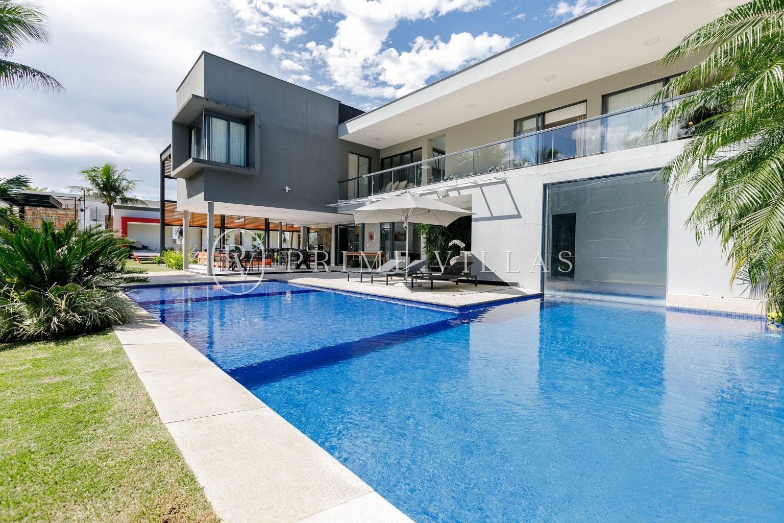 Vista da piscina