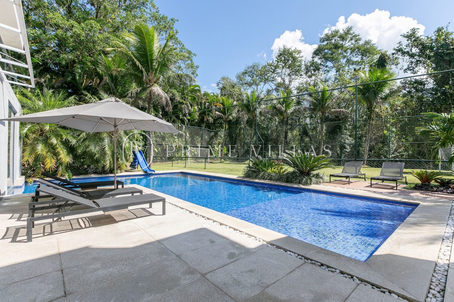 Vista da piscina
