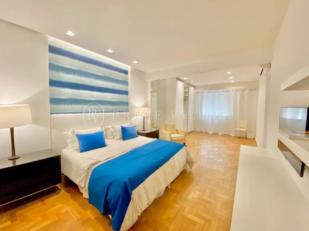 3 Suítes com vista mar próximo ao Arpoador