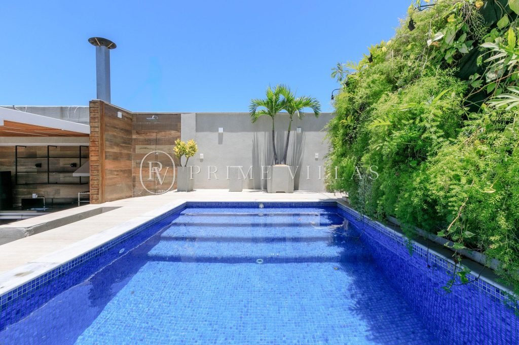 Vista da piscina