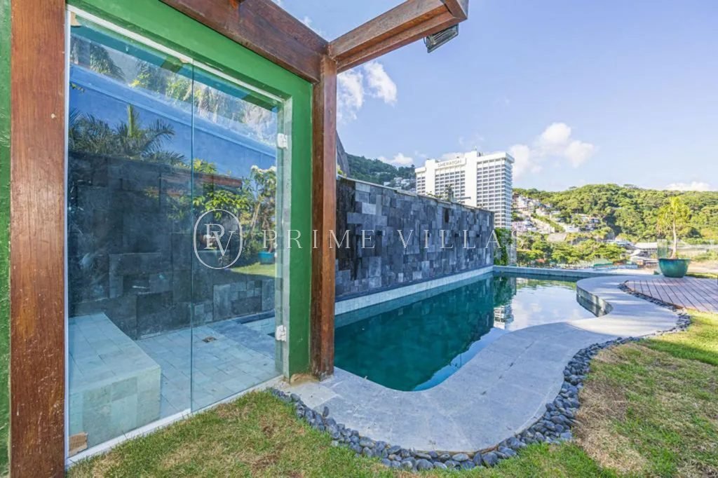 Vista da piscina