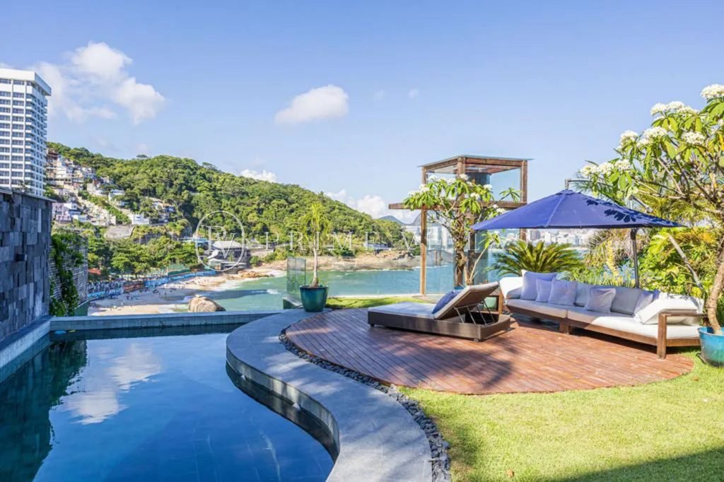 Vista da piscina