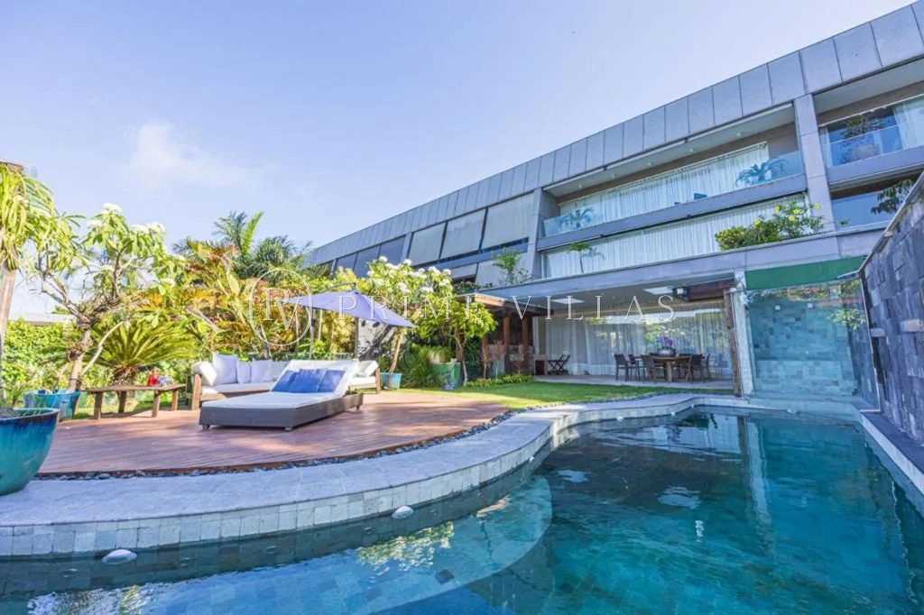 Vista da piscina